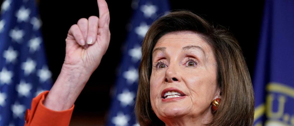 Demokratische Gegenspielerin des US-Präsidenten: Nancy Pelosi