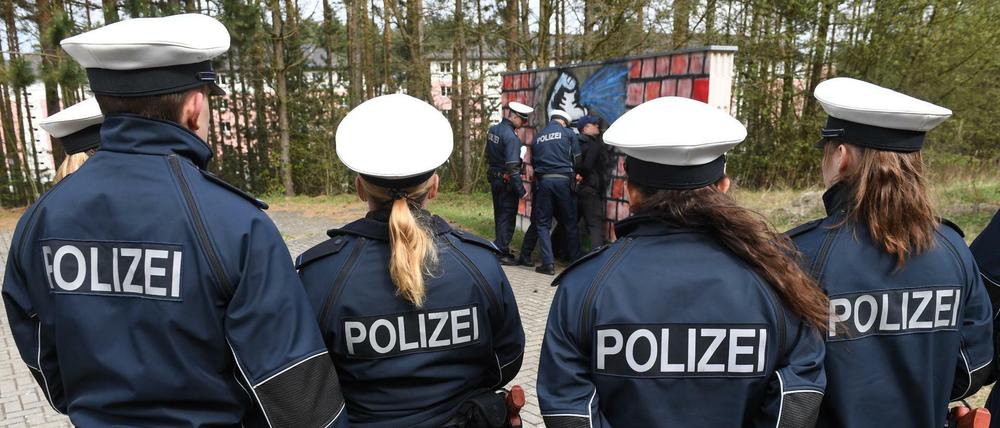 Auszubildende der Bundespolizei (Archivbild von 2017)
