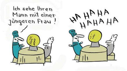 Ein Comic-Strip von Nicolas Mahler (für Komplettansicht auf Plus-Symbol klicken). Mehr unter www.mahlermuseum.com.