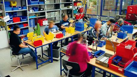 Jeder nach seinen Fähigkeiten. In den Werkstätten werden die Beschäftigten motiviert, aber nicht überfordert.