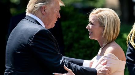 US-Präsident Donald Trump und Paula White kennen sich seit Jahren. 