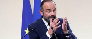 Frankreichs Premierminister Edouard Philippe am Mittwoch in Paris.