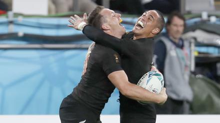 Ben Smith (l.) und Aaron Smith haben mit Neuseeland den dritten Platz geholt. 