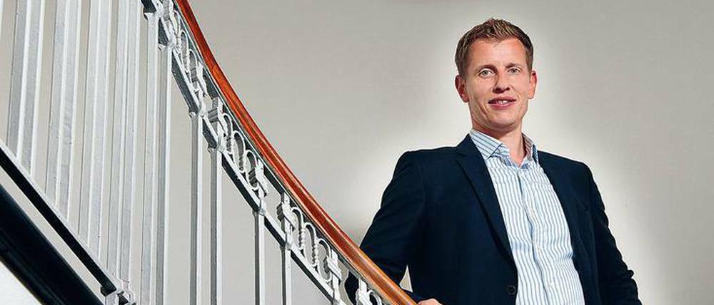 Mehr Risikobereitschaft. Bastian Halecker, Professor für BWL und Entrepreneurship an der Beuth-Hochschule hat sich zum Ziel gemacht, dass leistungsstarke Studierende schon möglichst im Laufe ihres Studiums eine Unternehmensgründung anstreben.