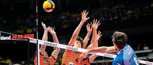 Das erste Duell in dieser Saison mit dem VfB Friedrichshafen konnte Berlin im Supercup für sich entscheiden.