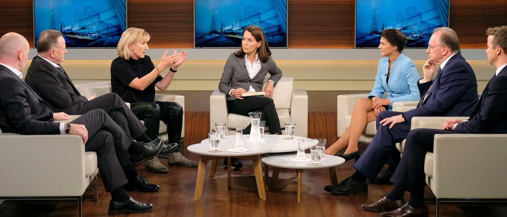 Und wieder wird am Sonntag bei Anne Will (Mitte) getalkt. Und zwar darüber, ob CDU und SPD noch wissen, wo sie hinwollen.