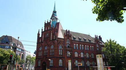 Rathaus Lichtenberg, Möllendorffstraße 6 in Berlin-Lichtenberg.
