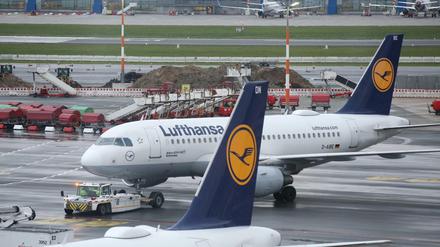 Einige der Lufthansa-Maschinen werden am Boden bleiben.