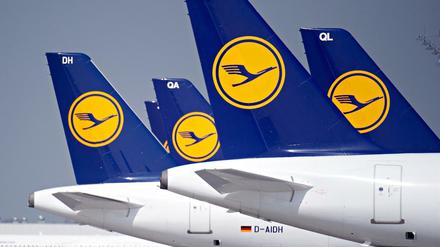 Streik der Flugbegleiter: Die Lufthansa streicht viele Flüge. 