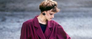 Grit Seymour als Model in den achtziger Jahren in der DDR.