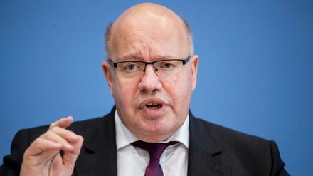 Peter Altmaier (CDU), Bundesminister für Wirtschaft und Energie