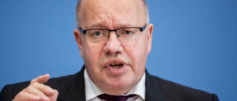 Peter Altmaier (CDU), Bundesminister für Wirtschaft und Energie
