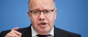 Peter Altmaier (CDU), Bundesminister für Wirtschaft und Energie