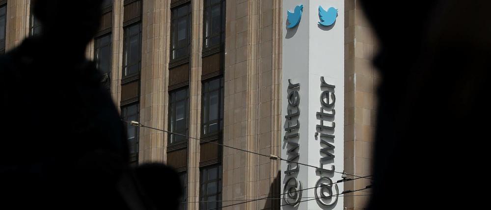 Das Twitter-Bürogebäude in San Francisco 