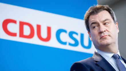 Der bayerische Ministerpräsident und CSU-Vorsitzende Markus Söder.