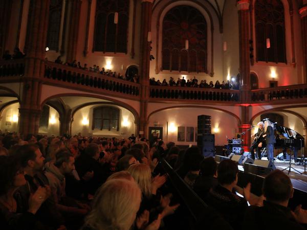 Patti Smith in der Gethsemanekirche