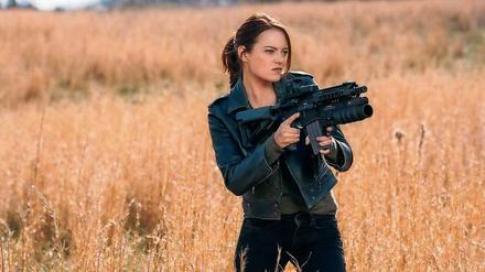 Versteht keinen Spaß: Emma Stone als Zombiejägerin Wichita. 