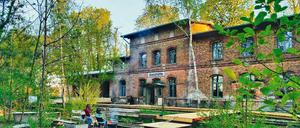 Der Musikbahnhof Annahütte in der Lausitz.