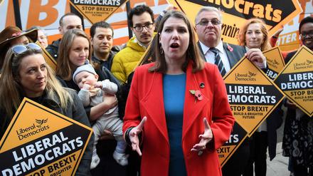Jo Swinson, Chefin der Liberaldemokraten.