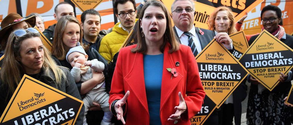 Jo Swinson, Chefin der Liberaldemokraten.