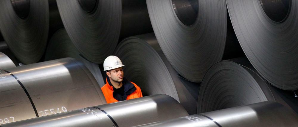 Die deutsche Industrie steckt in der Krise.