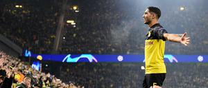 Hier bin ich! Der BVB konnte sich am Dienstagabend bei Achraf Hakimi bedanken.