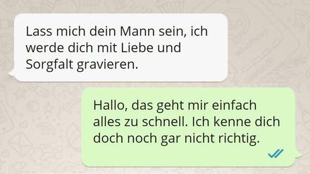 Wie Robert Speigh sein Opfer bezirzte.