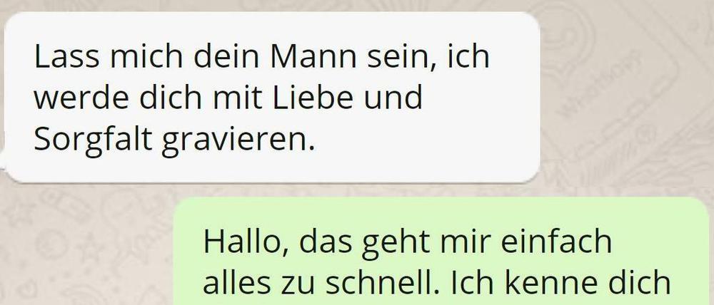 Wie Robert Speigh sein Opfer bezirzte.
