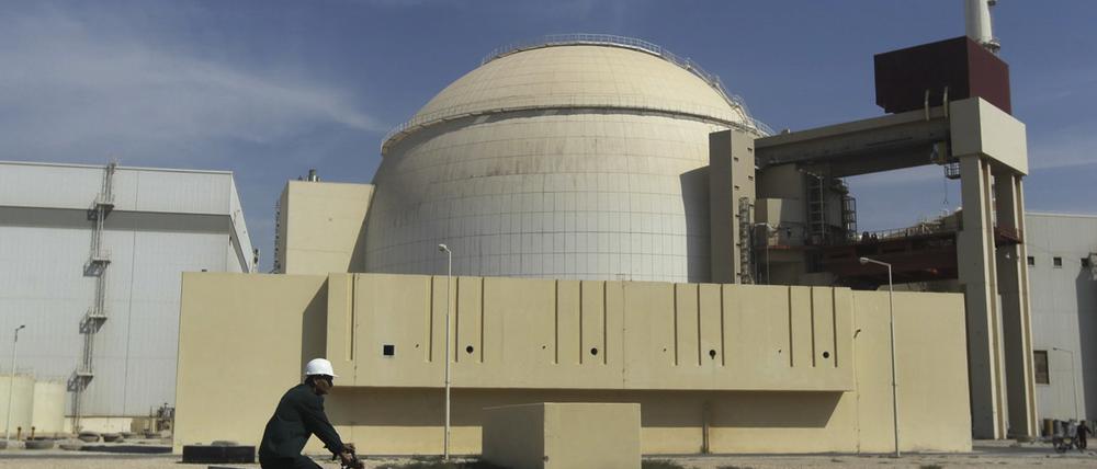 Das Atomkraftwerk Buschehr im Iran