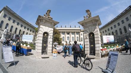 Die Humboldt-Universität.