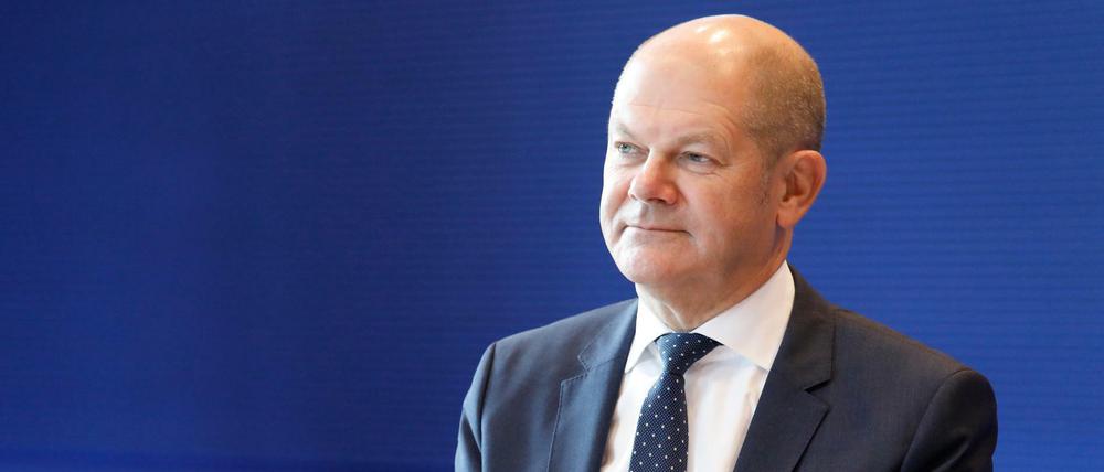 Olaf Scholz, Bundesminister der Finanzen.