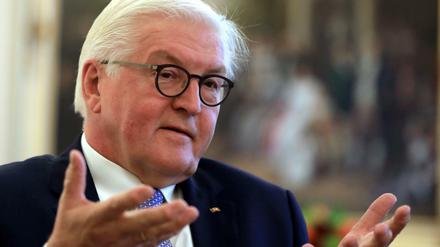 Wägt Worte lieber ab: Bundespräsident Frank-Walter Steinmeier.