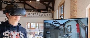Mit Virtual-Reality-Brillen können Handwerksbetriebe Räume zeigen, die es noch gar nicht gibt.