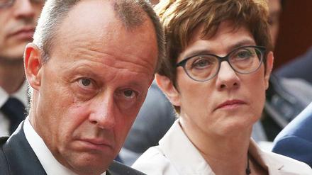 Friedrich Merz und Annegret Kramp-Karrenbauer.