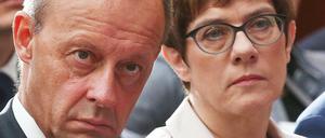 Friedrich Merz und Annegret Kramp-Karrenbauer.