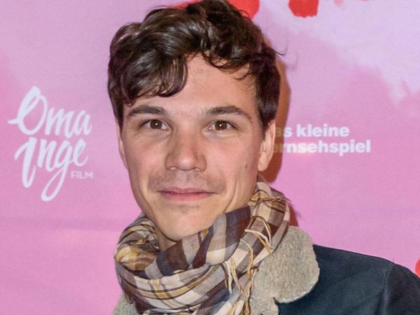 Sebastian Urzendowsky bei der Berlin-Premiere Films „Systemsprenger“ in der Kulturbrauerei in Prenzlauer Berg.
