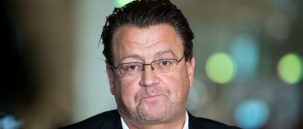 Stephan Brandner (AfD) bei einem Pressetermin.