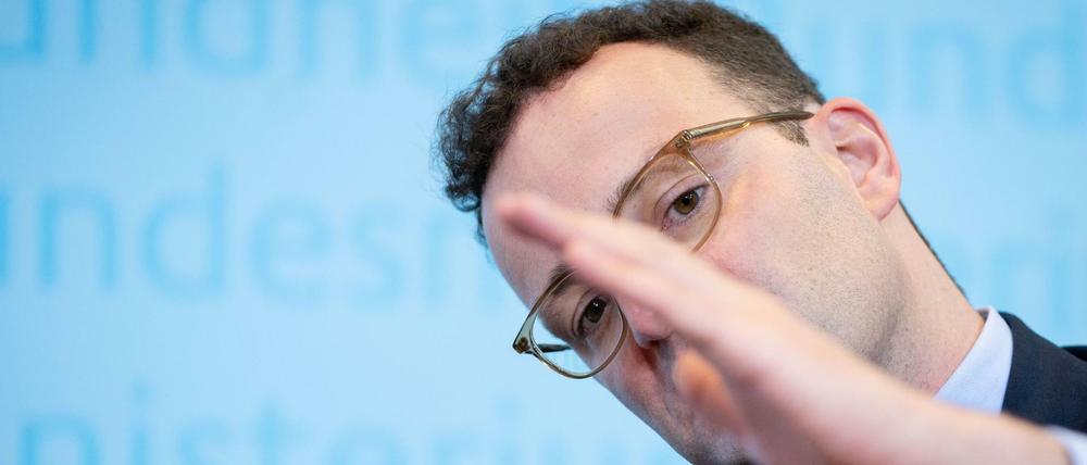 Jens Spahn (CDU), Bundesminister für Gesundheit, stellt eine Aufklärungskampagne über Depressionen vor. 