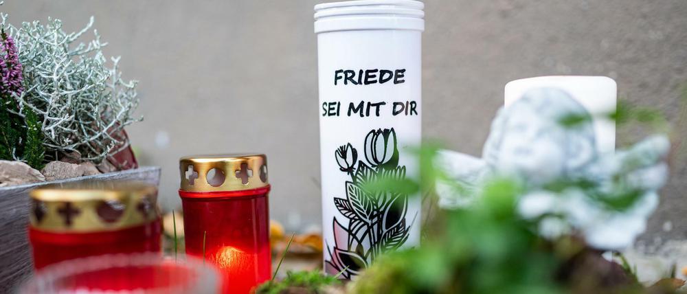 Gedenken an den ermordeten Dreijährigen in Detmold