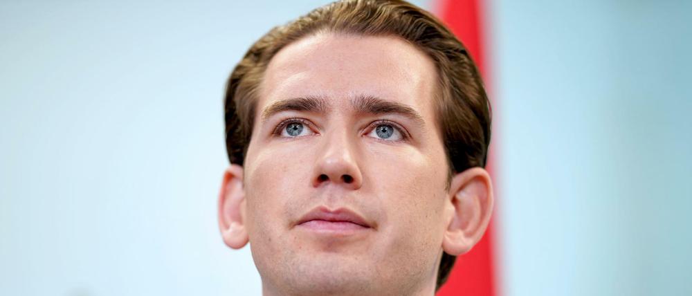 Sebastian Kurz, Vorsitzender der ÖVP in Österreich.