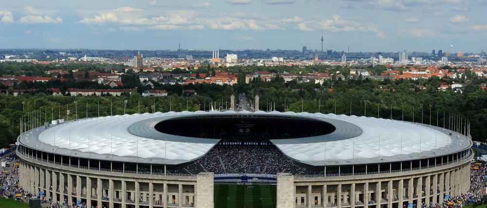 Okay. Der 1. FC Union spielt woanders, aber es findet ja nicht nur Fußball im Olympiastadion statt.