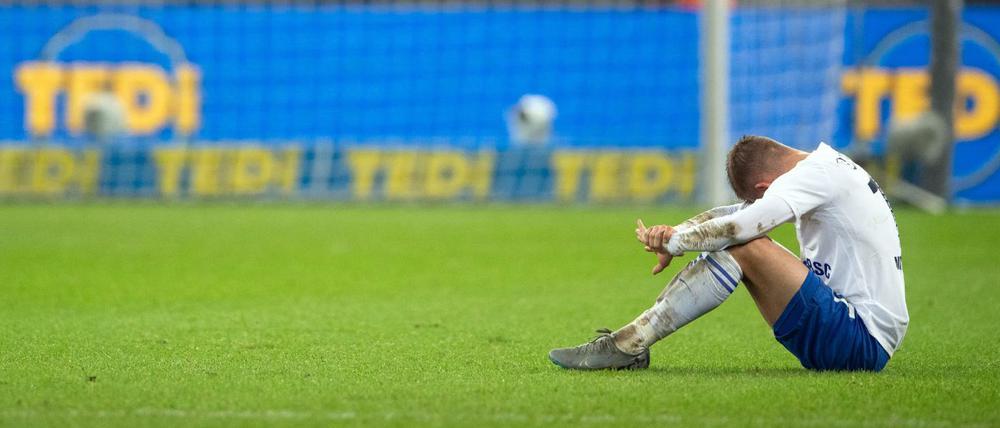Schwere Zeit. Für Hertha BSC und Maxi Mittelstädt läuft es sportlich zurzeit schlecht.