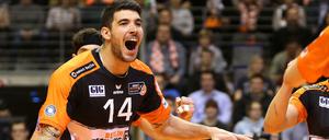 Blockstark. Nicolas Le Goff blüht bei den BR Volleys wieder richtig auf.