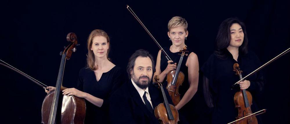 Das Artemis Quartett in neuer Besetzung.