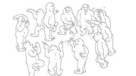 Wie viele Sprachen braucht die Welt? Zeichnung des Philosophen Zhao Tingyang, der sich auch gerne als Cartoonist betätigt.