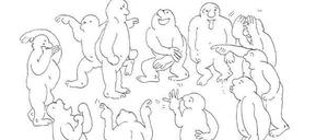 Wie viele Sprachen braucht die Welt? Zeichnung des Philosophen Zhao Tingyang, der sich auch gerne als Cartoonist betätigt.