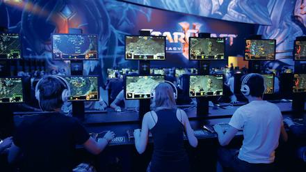 Computerspiele Messe Gamescom.