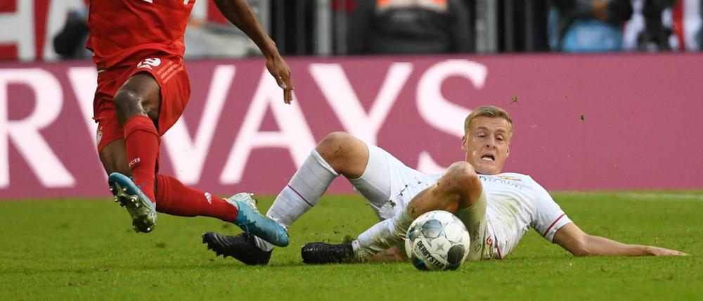Hiergeblieben. In München spielte Felix Kroos (r.) von Beginn an, hier gegen Bayerns Kingsley Coman.