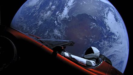 2018 schoss Elon Musk einen Tesla ins All