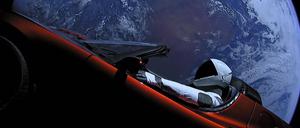2018 schoss Elon Musk einen Tesla ins All